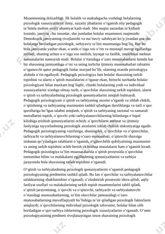 [@kitoblaro_bot] bola tarbiyasi — DOCX
