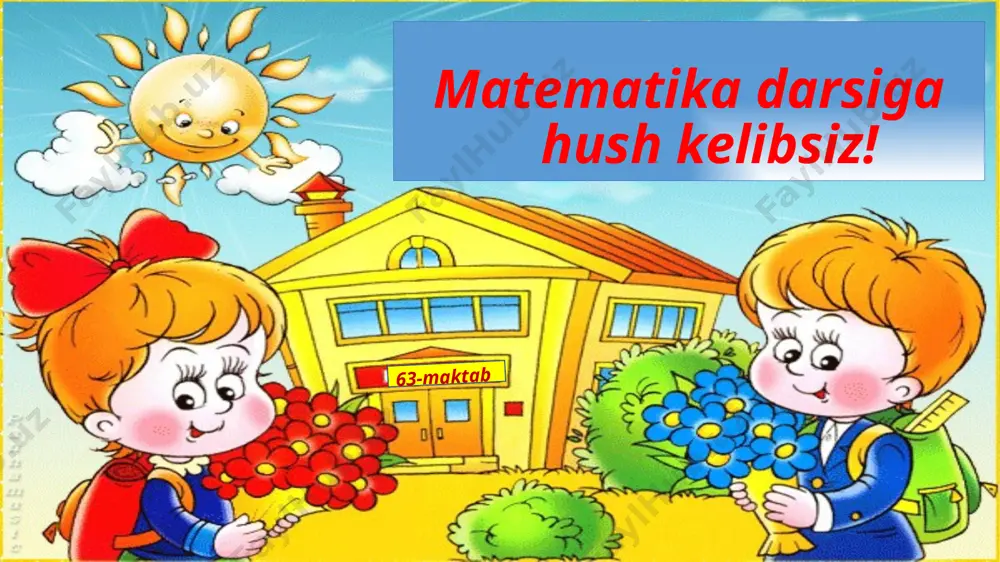 mamatova yig'indini songa bo'lish — PPTX