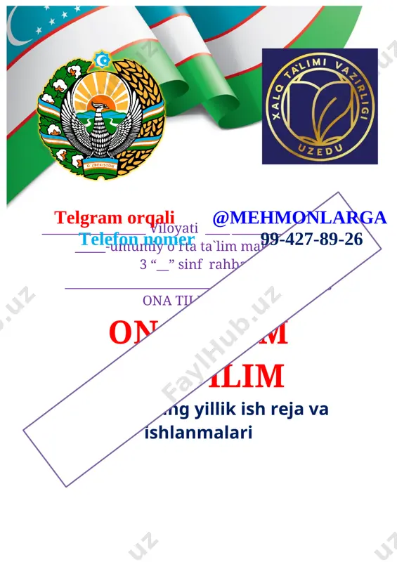 3_sinf_oona_tilim_jon_dilim_2021_2022_yilto'garak_34_soatlik_3 — DOCX