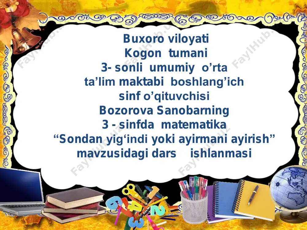 3_sinf_matematika_sondan_yig'indi_va_ayirmani_topish_1_chorak — PDF