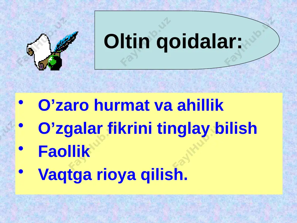 qovun sayli — PPTX