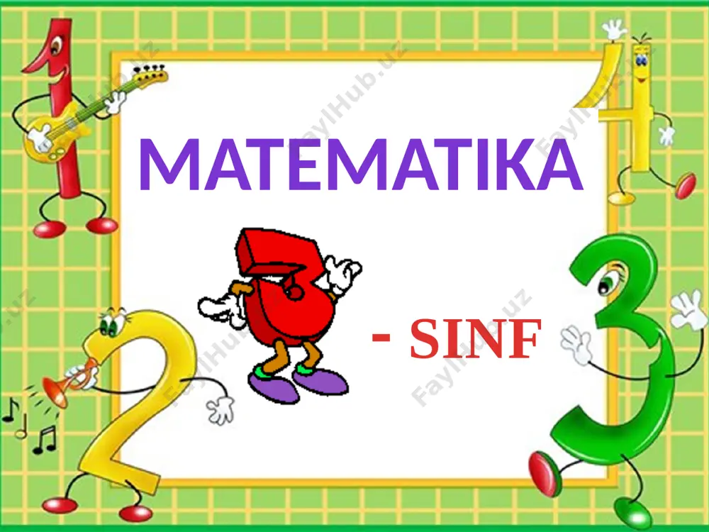 3-sinf. burchak simmetriyasi — PPTX
