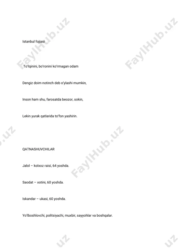 istanbul fojiasi — PDF
