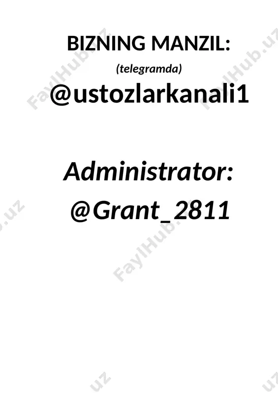 @ustozlarkanali1__ingliz tili_3-sinf_choraklik test — DOCX