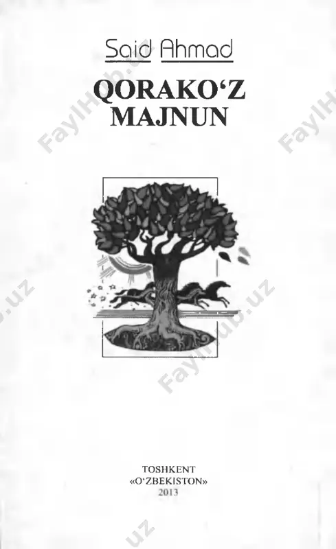 [@kitoblaro_bot] said ahmad. qorako z majnun — PDF