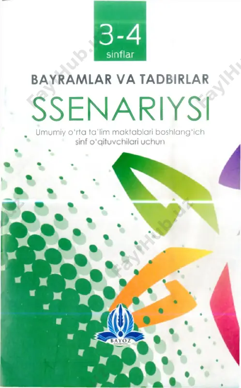 3 4 sinflar bayramlar va tadbirlar 2016 — PDF