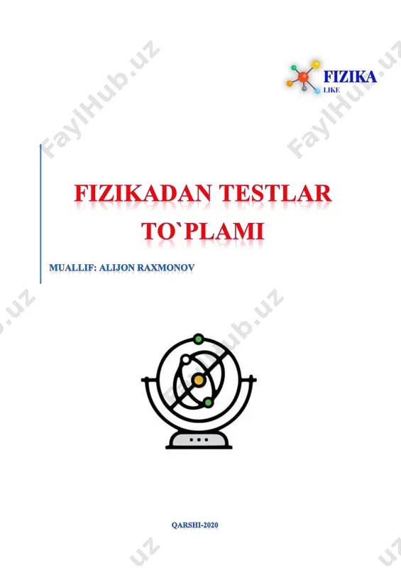 testlar to`plami!!! — PDF