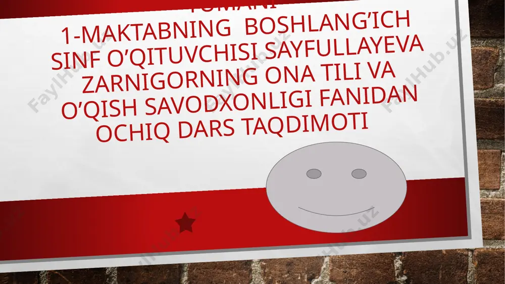ochiq dars nima yaxshi — PPTX