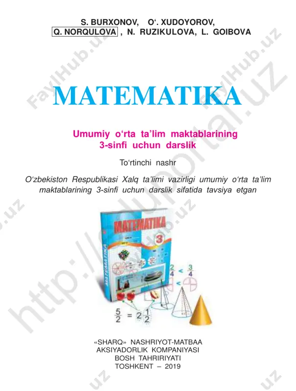 matematika 3-sinf — PDF