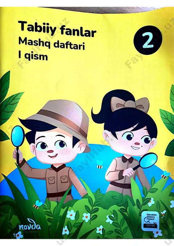 2 sinf tabiiy fan mashq daftar 2 — PDF