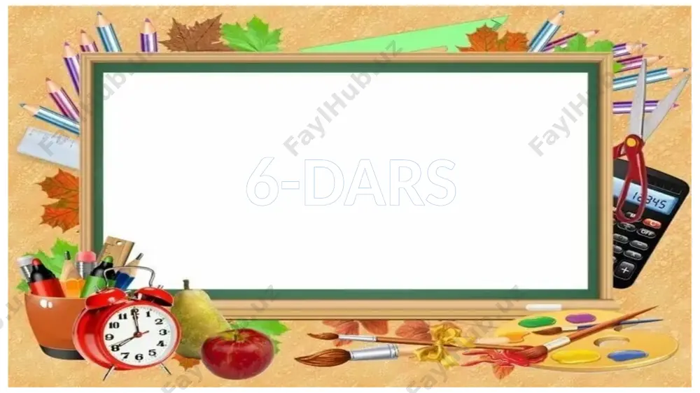 ona tili 6-dars — PPTX