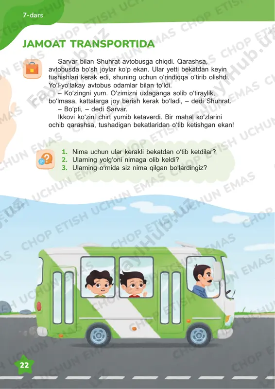 tarbiya 2 sinf 7-10 darslar — PDF