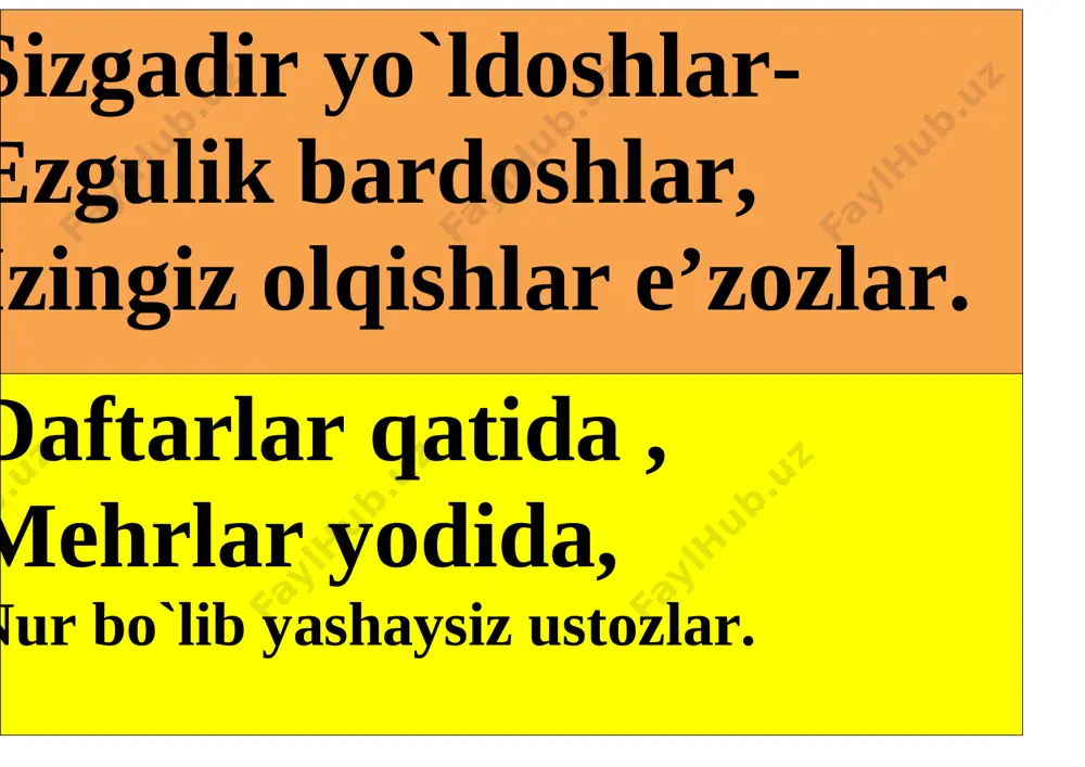 sharafli kasb ko`rgazmalar — DOCX