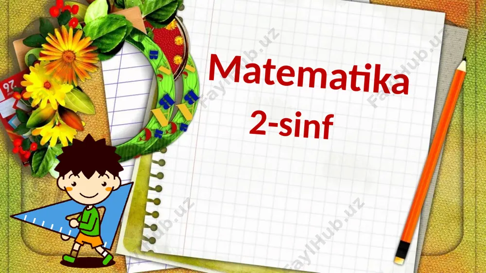 vaqt va vaqt birliklari , @ikkinchisinf_yangi — PPTX