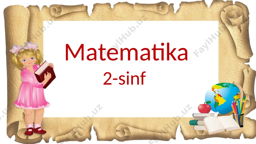 2-sinf.matematika 7-bob 2-dars 142-bet — PPTX