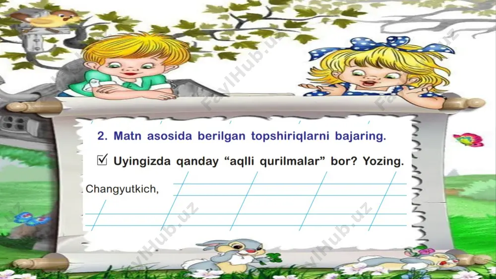 robot ixtiro qilaman .mashq daftari — PPTX
