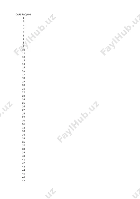 2-sinf matematika usaid — XLSX