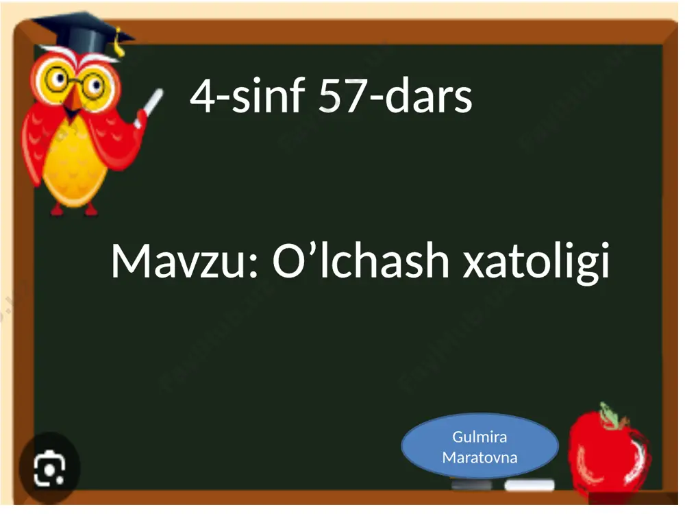 4-sinf 57-dars — PPTX