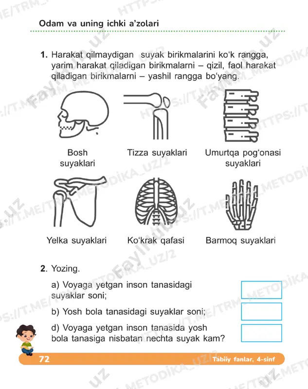 4 sinf tabiiy fanlar daftari 19_20 dars — PDF