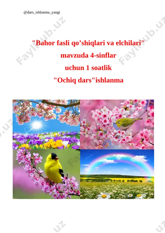4-sinf musiqa 23-24.bahor elchilari va tabiat+ — DOCX