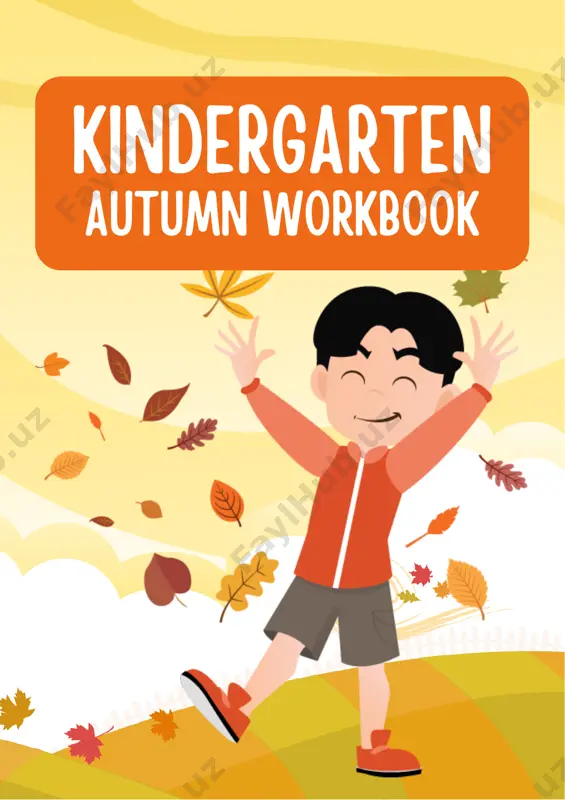 kindergarten autumn workbook — PDF