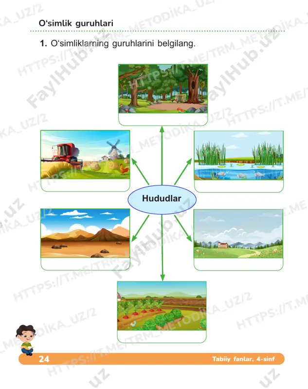 4sinf tabiiy fanlar daftari 5-6 dars — PDF