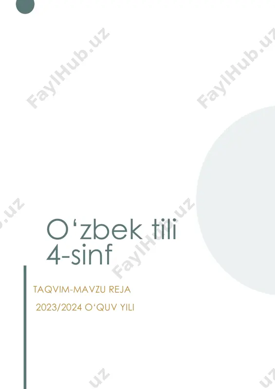 o 'zbek tili_4 — PDF