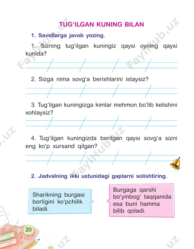 ona tili daftar 2-sinf — PDF