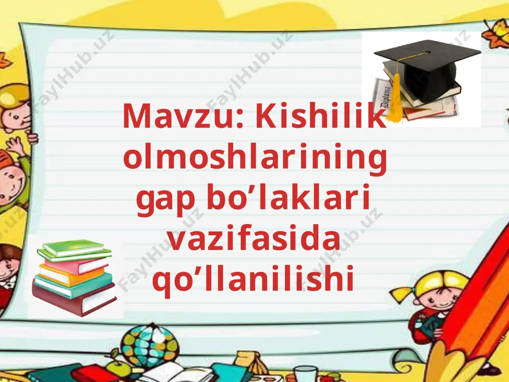 4-sinf olmosh — PPTX