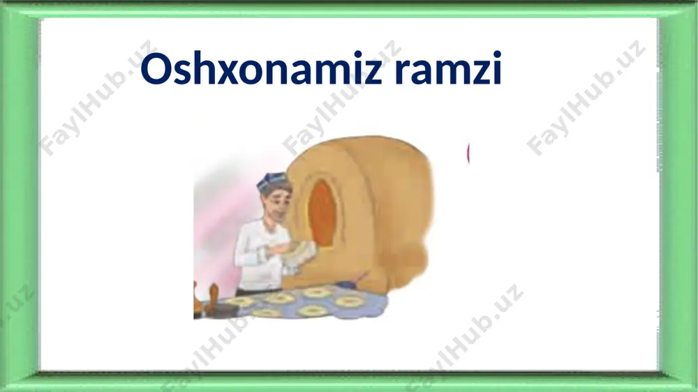 tandir matni — PPTX