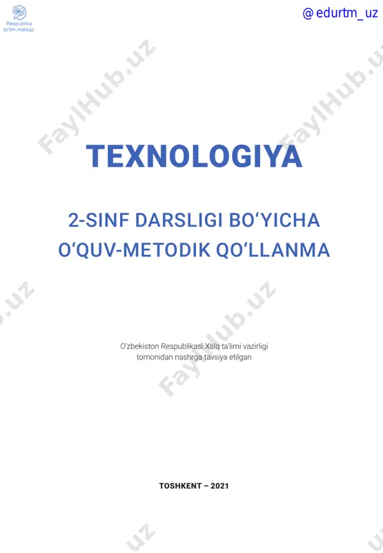 technologiya 2_o'zbek_metodika — PDF