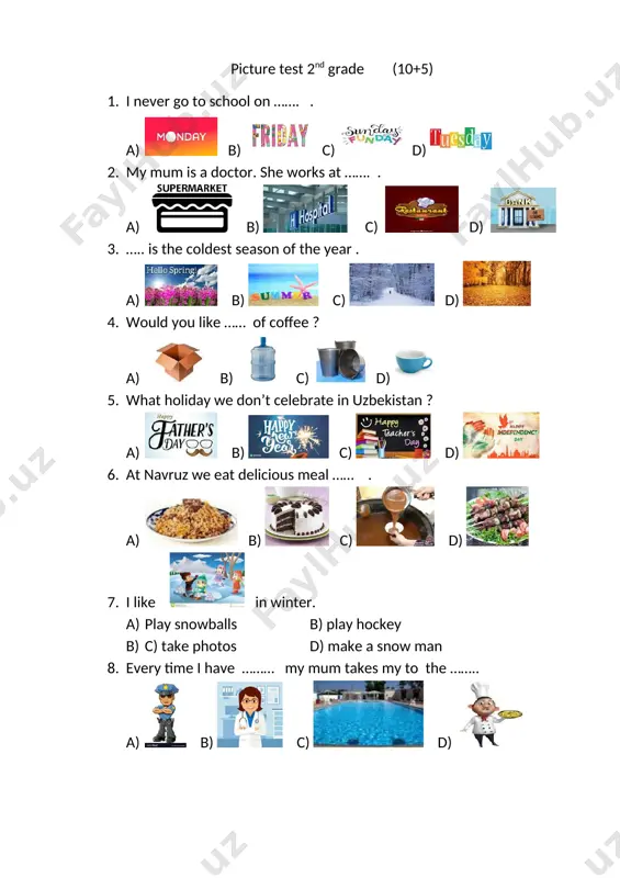 2-sinf-rasmli-test — DOCX