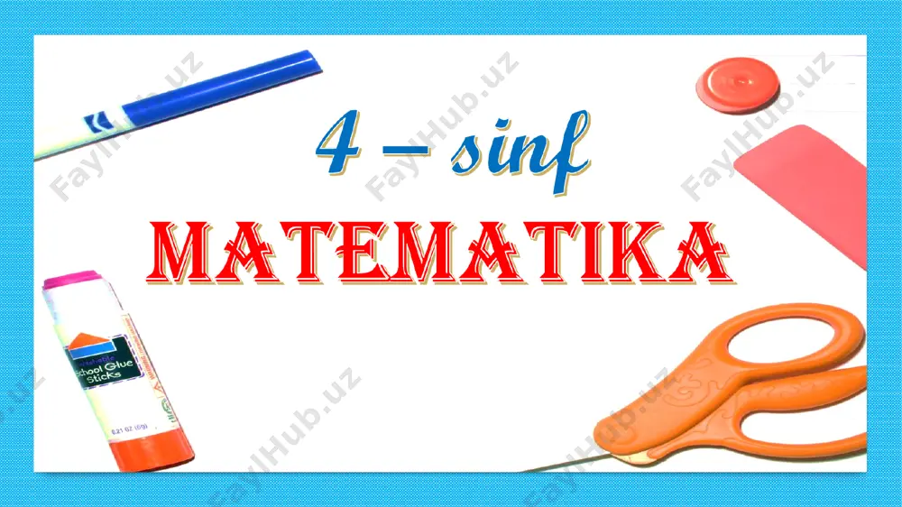 ikki xonali sonni 2 xonali songa kopaytirish — PPT