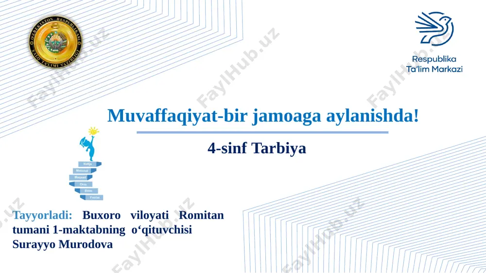 4-sinf tarbiya — PPTX