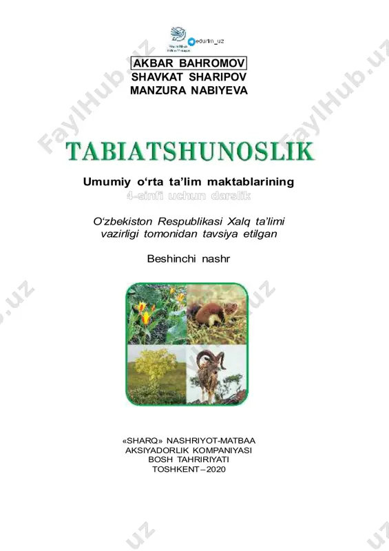 4-tabiatshunoslik — PDF