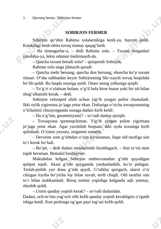 audio (2-sinf, 2-qism) — DOCX