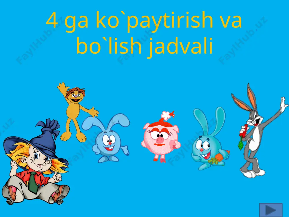 4ga_kopaytirish_va_bolish — PPTX