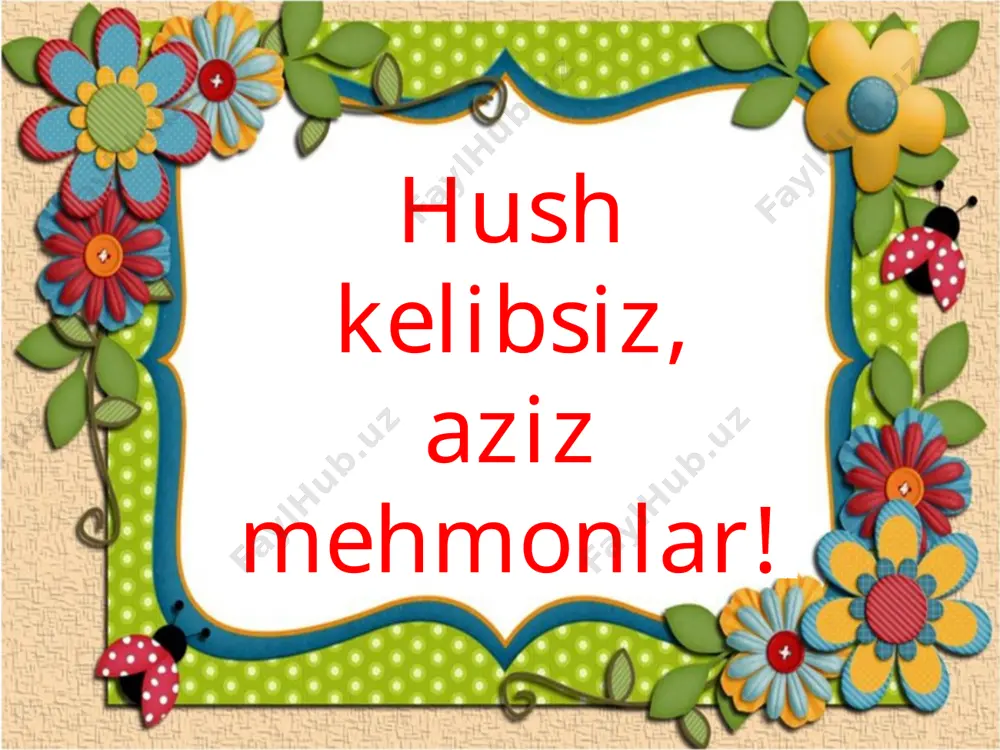ochiq dars slayd matematika — PPTX