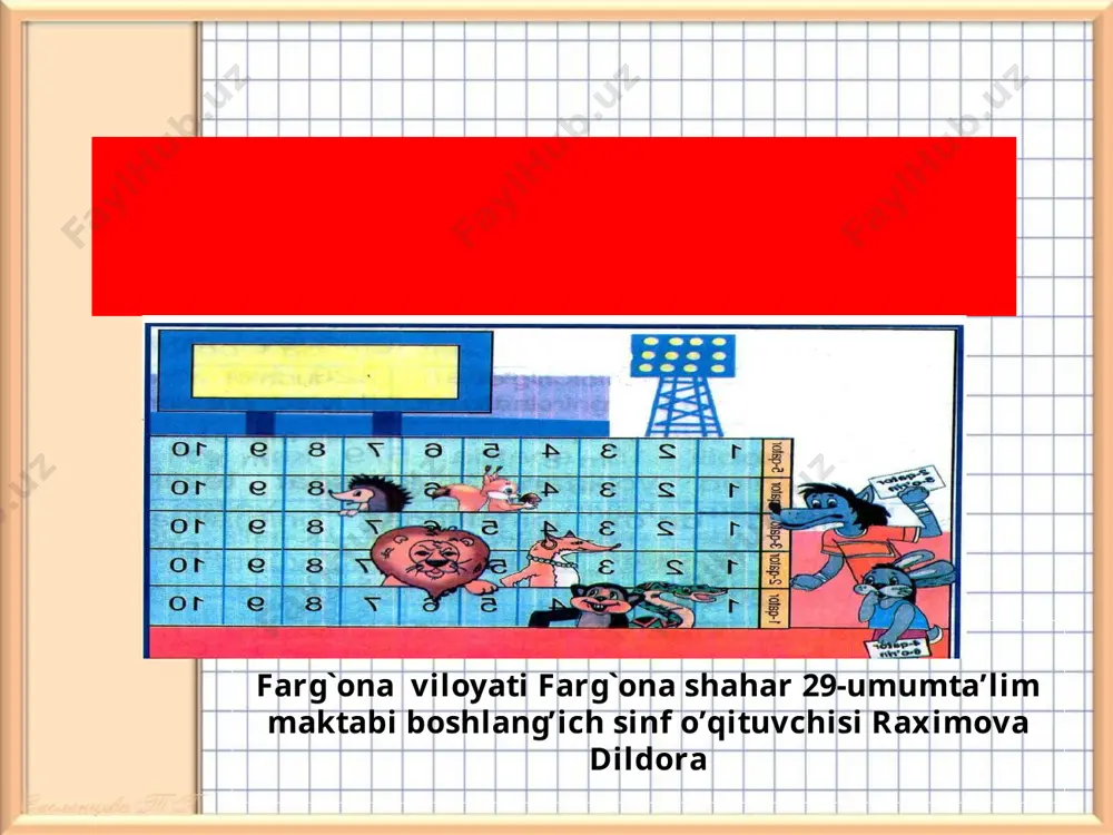 4-sinf matematika mulohazalar — PPTX