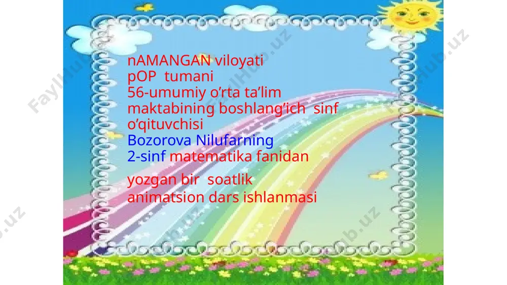 namangan viloyati — PPTX