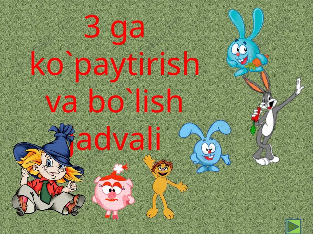 3ga_kopaytirish_va_bolish — PPTX