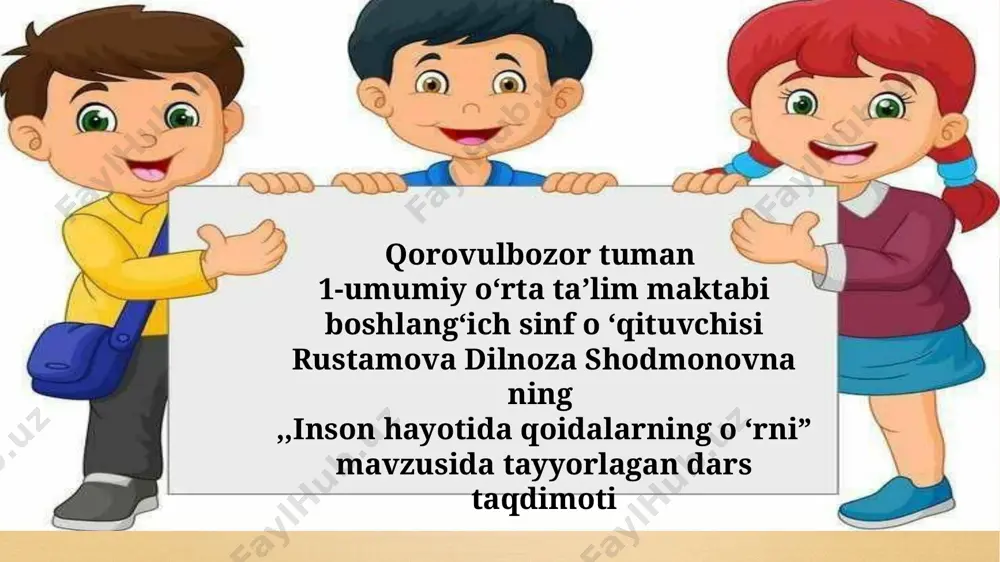 rustamova dilnoza — PPTX