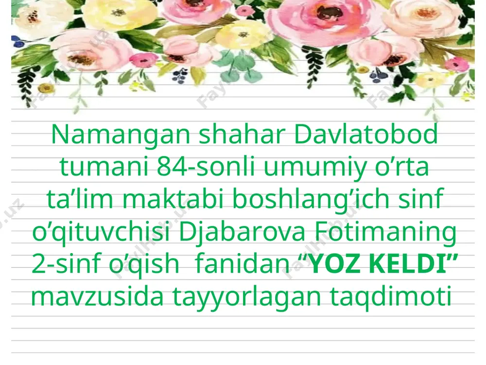 84-maktab djabarova f — PPTX