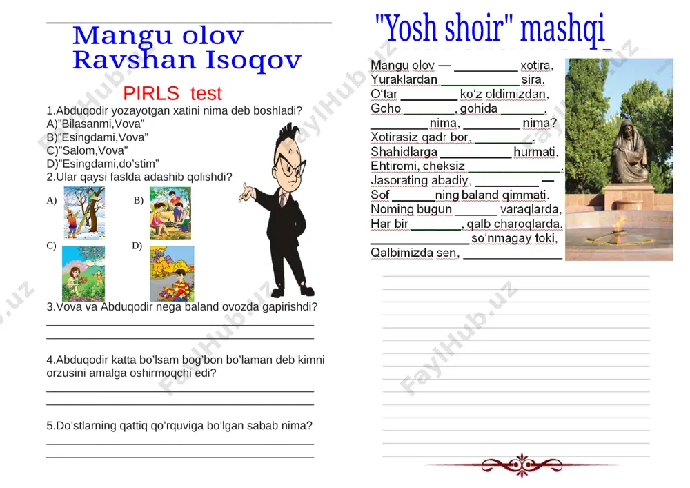 lepbuk o'qish 4 sinf — DOCX