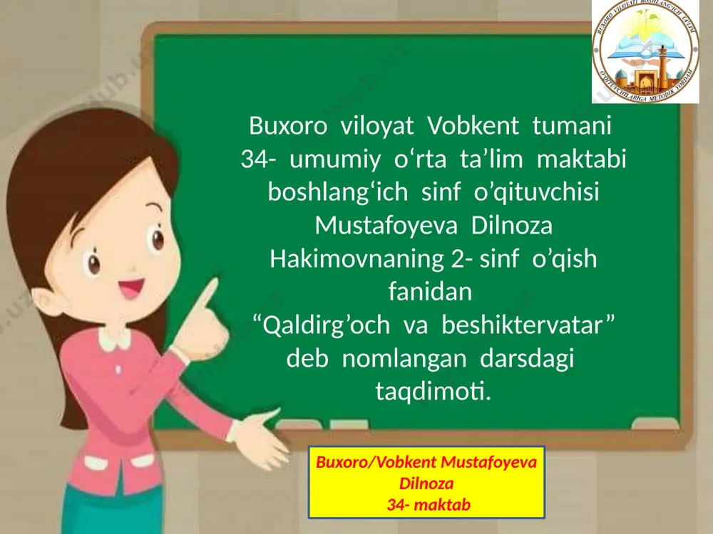 2_sinf_o'qish_qaldirg'och_va_beshiktervatar_tuzuvchi;_vobkent_tumani — PPTX