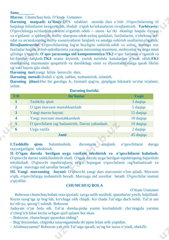 2_oqish_iv_chorak — DOCX