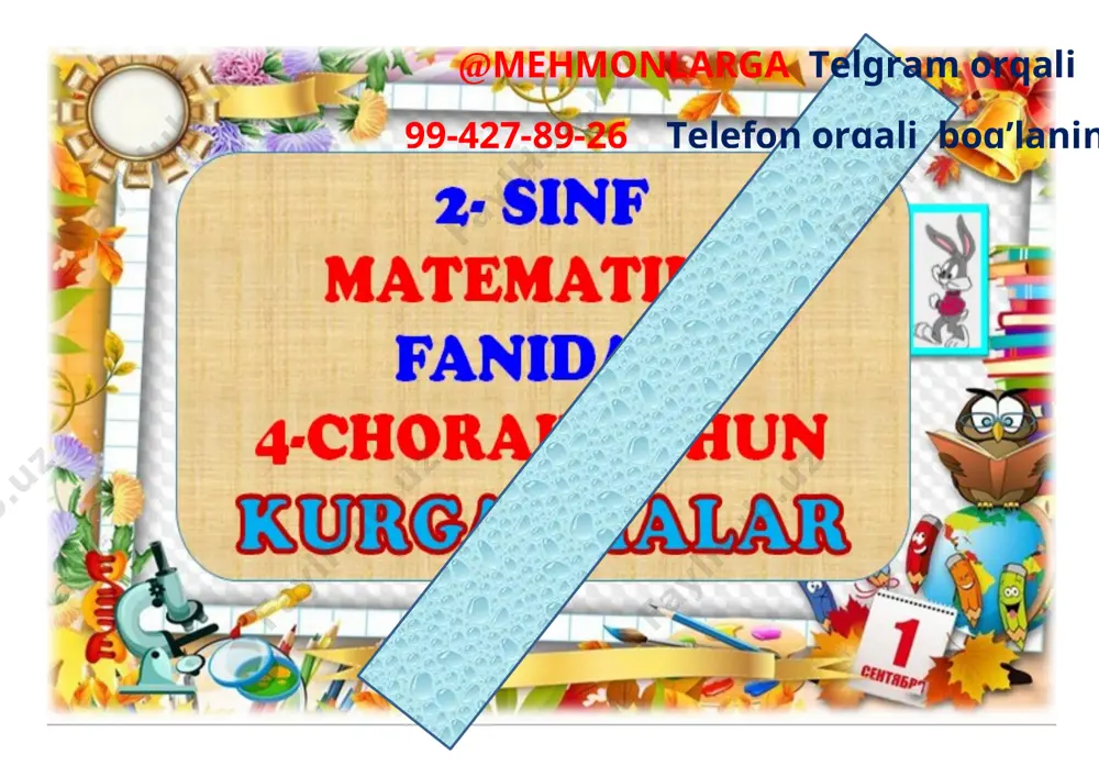 4_chorak_2_ssinf_matimatika_mavzulashtirilgan_ko'rgazma_2021 — DOCX