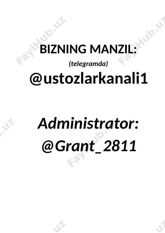 @ustozlarkanali1_ingliz tili_2-sinf_choraklik test — DOCX