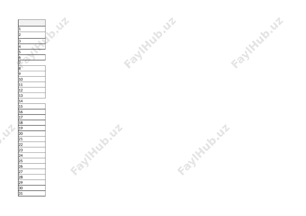 oqish 3 chorak — XLSX