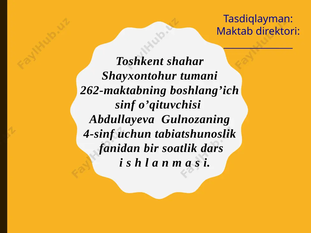 4-sinf o'z res tabbiy xaritasi — PPTX